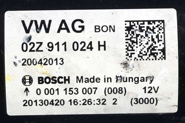 Starter diesel til VW Caddy 2010-2015 (Type III, Fase 2) (BOSCH|0 001 153 007|02Z 911 024 H|)