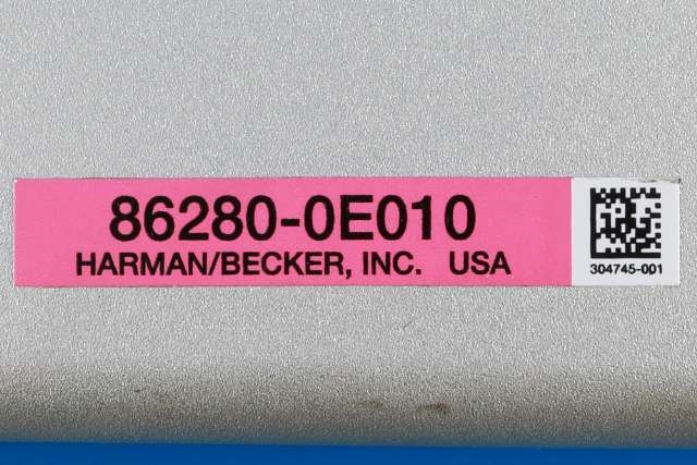 Bilstereo forsterker til Lexus RX 2003-2009 (Type II) (XU30) (XU30) (TOYOTA|86280-0E010|)