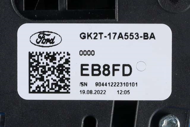 Bryter visker til Ford Transit Connect 2018-->> Type II, Fase 2  (VAG|GK2T-17A553-BA|)