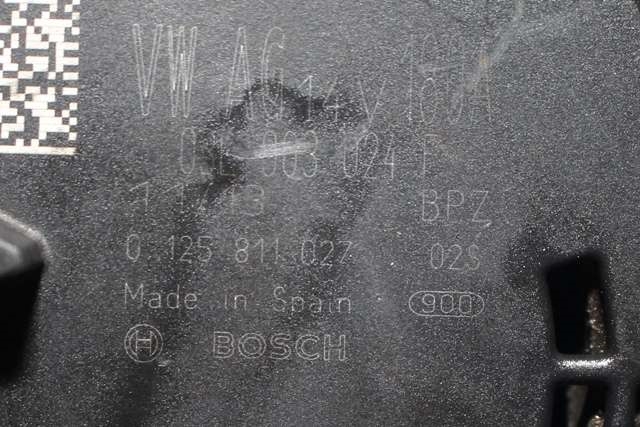 Dynamo diesel til VW Passat 2011-2015 (B7) (B7) (BOSCH|0 125 811 027|03L 003 024 F. 14 VOLT - 180 AMP|)