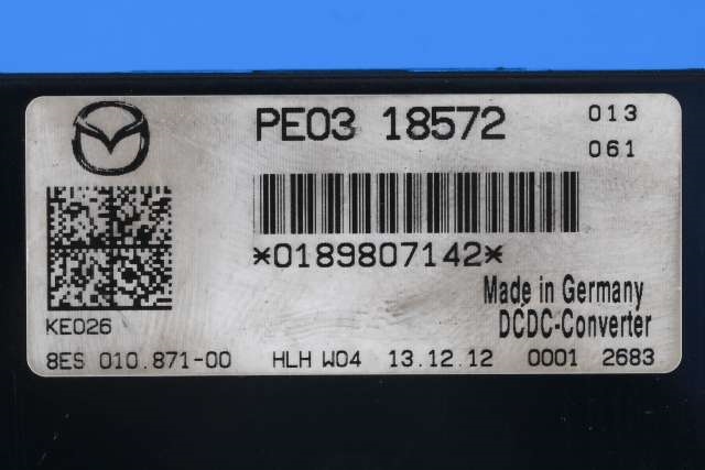Styreenhet diverse til Mazda 6 2013-2015 (Type III, Fase 1)  (MAZDA|PE03-18-572|)