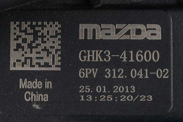 Pedal gass til Mazda 6 2013-2015 (Type III, Fase 1) (HELLA|6PV 312 041-02|GHK3-41-600|)