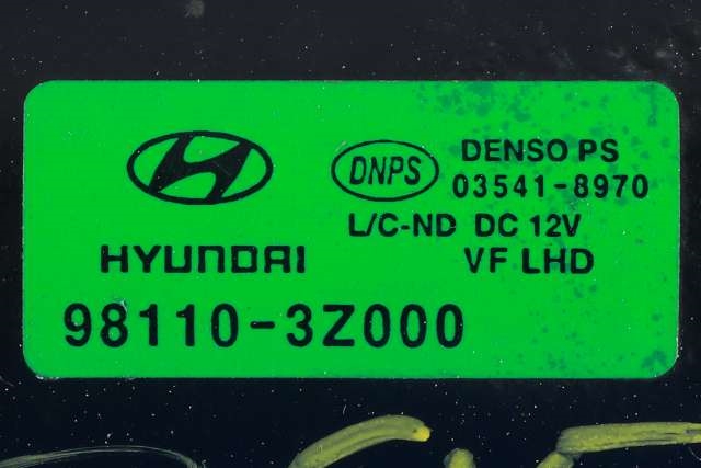 Viskermotor frontrute komplett m/overføring til Hyundai i40 2012-2017  (DENSO|03541-8970|98110-3Z000|)