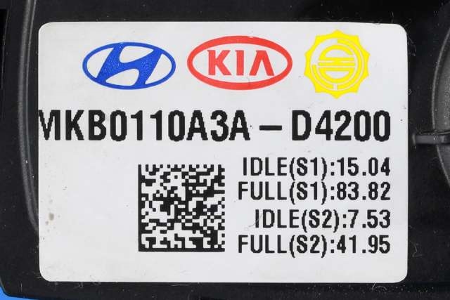 Pedal gass til Kia Optima 2017-2020