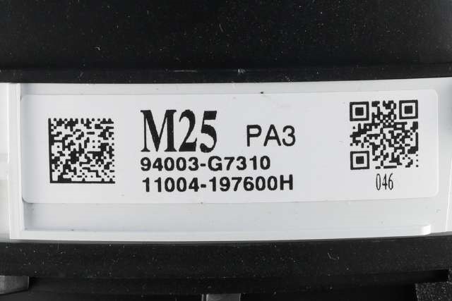 Instrumentpanel til Hyundai Ioniq Electric 2016-2019 (Fase 1)  (DNPE|11004-197600H|94003-G7310|)
