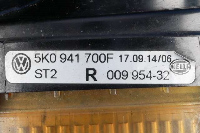 Tåkelykt høyre foran til VW Tiguan 2011-2016 (Type I, Fase 2) (VAG|5K0 941 700 F|)