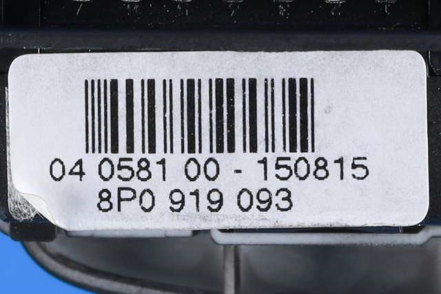 Bryter lys til Audi Q3 2015-2018 (Type I, Fase 2)  (VAG|8X1 941 531 AN|)