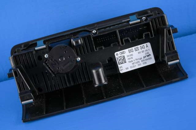 Varmeapparat betjening til Audi A1 2010-2014 (Type I, Fase 1)  (VAG|8X0 820 043 A|)