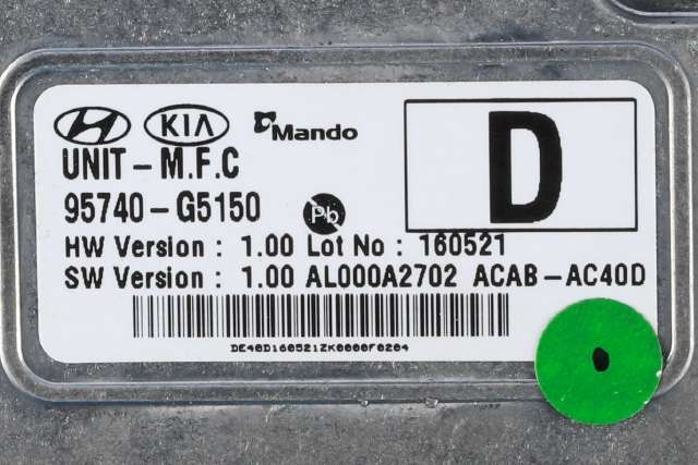 Kamera til Kia Niro 2016-2021  (KIA|95740-G5150|)