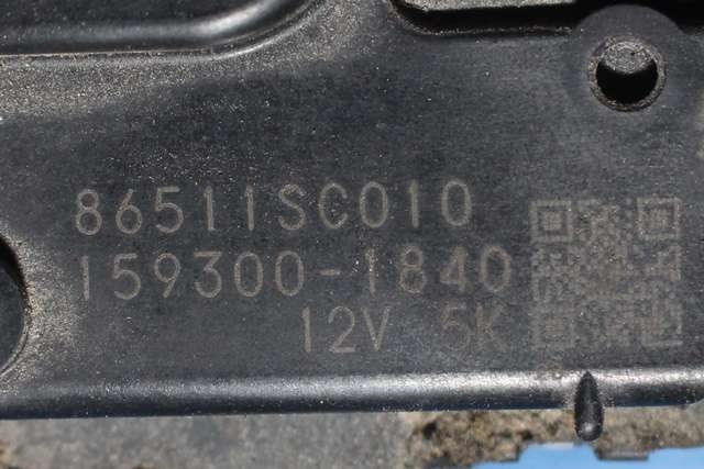 Viskermotor frontrute komplett m/overføring til Subaru Forester 2008-2013 (Type III) (DENSO|159300-1840|86511-SC010|)