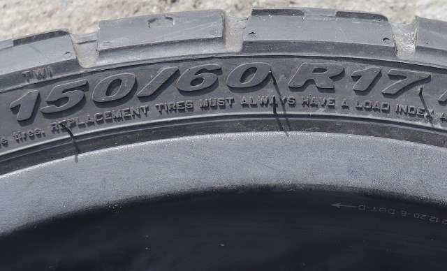 MC, Bakhjul til MC Husqvarna Svartpilen 125 0-->>  (150 X 60 R 17"|)