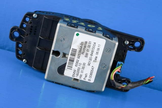 Bilstereo navigasjon betjeningspanel til BMW 5-Serie 2010-2017 (F10/F11) (F10/F11) (BMW|65.82-9 253 944|)