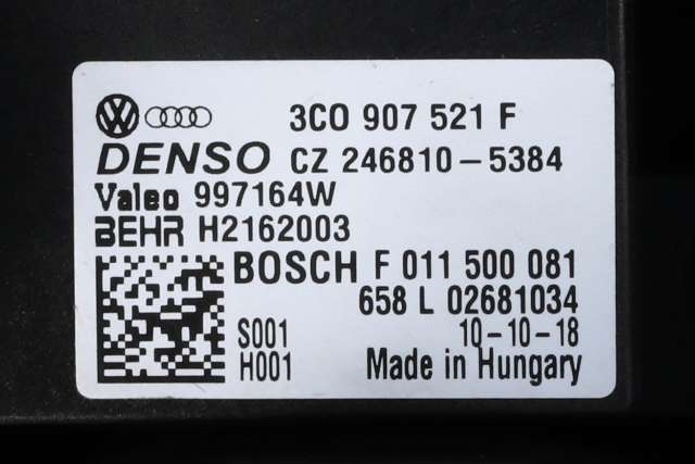 Varmeapparat motor til VW Scirocco 2008-2013  (|3C0 907 521 F)