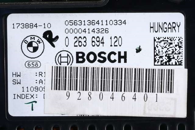 Instrumentpanel til BMW 5-Serie 2010-2017 (F10/F11) (F10/F11) (BMW|9 280 464|)