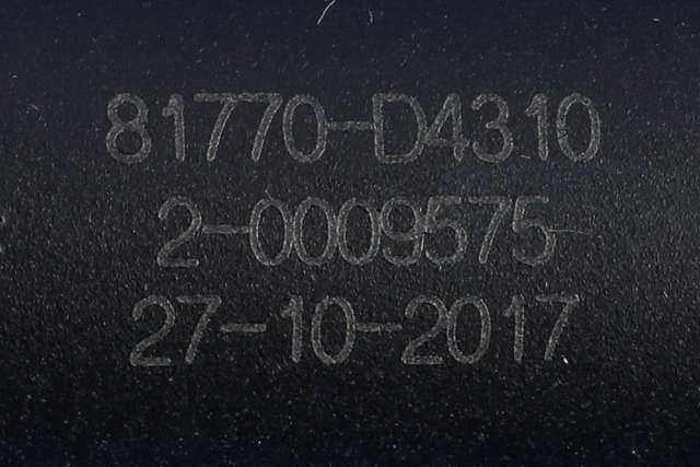 Baklukedemper venstre til Kia Optima 2017-2020  (KIA|81770-D4310|)