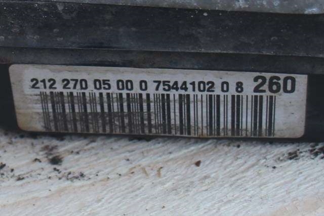 Girkasse automat til Mercedes E-Klasse 2009-2013 (Fase 1) (W212) (W212) (MERCEDES|722.646|)