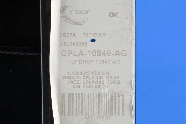 Instrumentpanel til Land Rover Range Rover 2013-->> (Type IV) (LAND ROVER|CPLA-10849-AG|)
