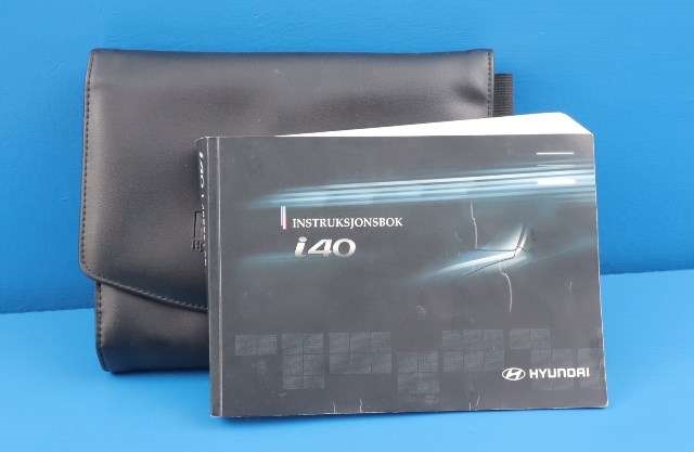 Instruksjonsbok til Hyundai i40, 2012-2017
