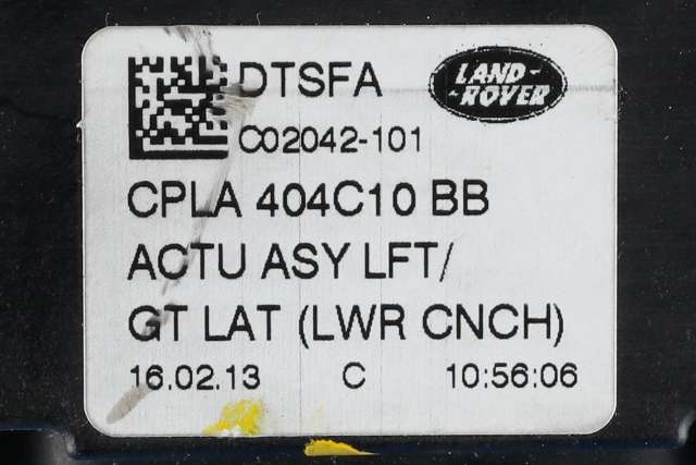 Baklukelås til Land Rover Range Rover 2013-->> (Type IV) (LAND ROVER|CPLA-442A66-BD|CPLA-404C10-BB|)