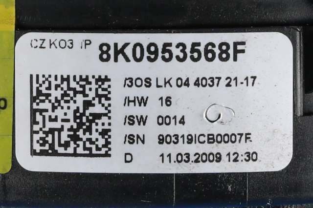 Bryter combi til Audi A5 2007-2016 (Type I) (VAG|8K0 953 502 BC|)