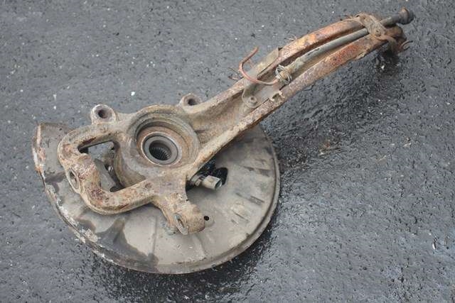 Hjulspindel høyre foran til Audi Q7 2006-2010 (Type I, Fase 1)  