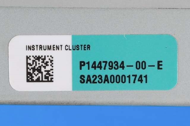 Instrumentpanel til Tesla Model S 2013-2016 (Fase 1)  (TESLA|1447934-00-E|)