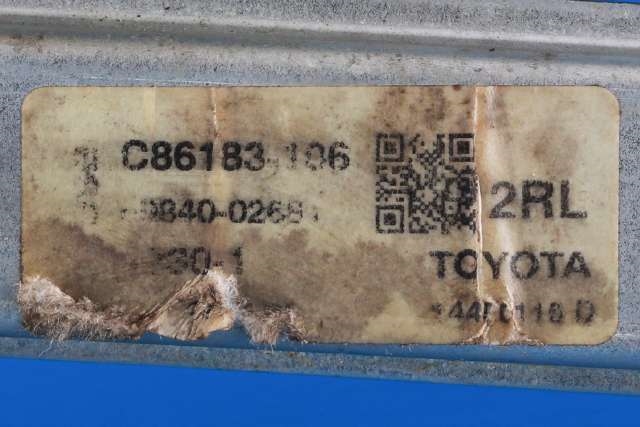 Ruteheis venstre bak til Toyota Corolla 2019-->>  (TOYOTA|UTVISKET PÅ DEL|85701-02090|)