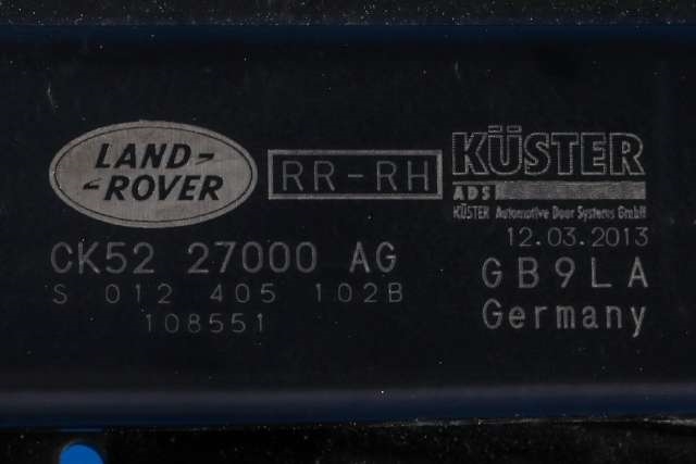 Ruteheis høyre bak til Land Rover Range Rover 2013-->> (Type IV)  (LAND ROVER|CK52-27000-AG|)