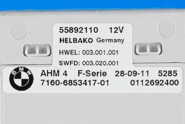 Styreenhet hengerfeste til BMW X3 2010-2017 (F25) (F25) (BMW|71.60-6 853 417|)