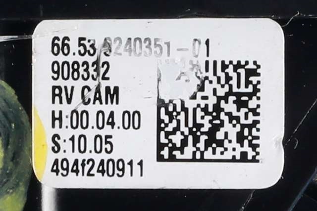 Parkeringskamera bak til BMW X3 2010-2017 (F25) (F25) (BMW|66.53-9 240 351|)