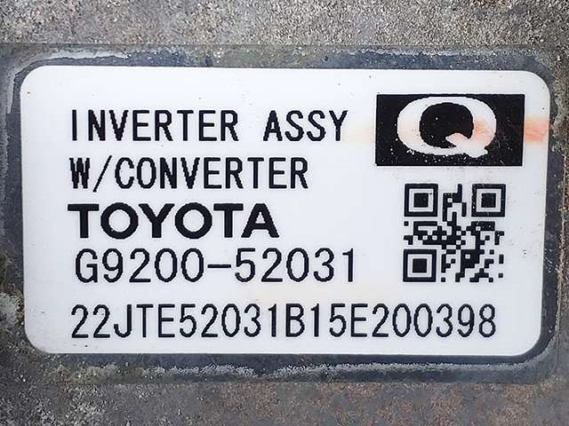 Inverter hybrid til Toyota Yaris 2014-2020 (Type III, Fase 2)  (TOYOTA|G9200-52031|)