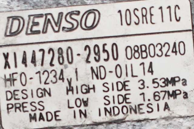 Aircondition kompressor til Honda HR-V 2015-2021 (Type II)  (DENSO|447280-2950|)