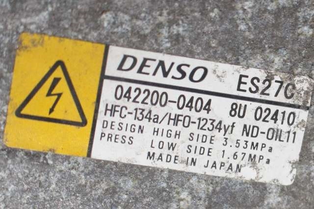 Aircondition kompressor hybrid til Toyota Prius +7 2012-2020 (Type III) (stasjonsvogn) (stasjonsvogn) (DENSO|042200-0404|)