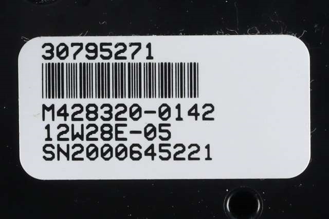 Bilstereo betjeningspanel til Volvo V70 2007-2013 (Type III, Fase 1)  (VOLVO|30795271|)