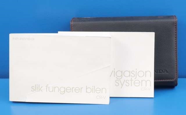 Instruksjonsbok til Honda CR-V, 2012-2018 (Type IV)  