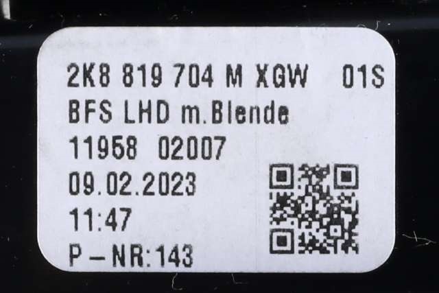 Dashbord friskluftdyse høyre til VW Caddy 2020-->> (Type IV)  (VAG|2K8 819 704 M|)