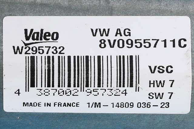 Viskermotor bakrute til VW Caddy 2020-->> (Type IV)  (VAG|8V0 955 711 C|)