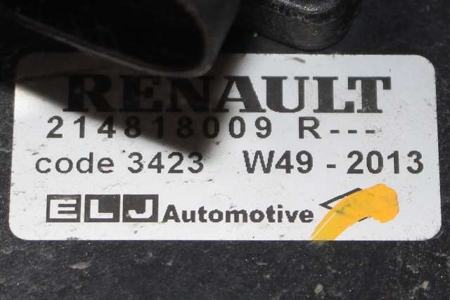 Kjølevifte til Renault Clio 2012-2016 (Type IV, Fase 1) (RENAULT|214818009 R|)