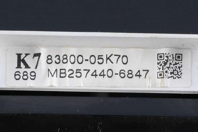 Instrumentpanel til Toyota Avensis 2009-2015 (Type III, Fase 1)  (DENSO|257440-6847|83800-05K70|)