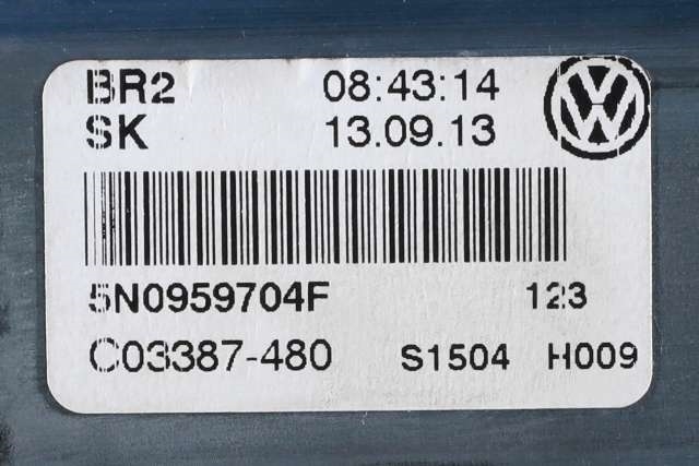 Ruteheis, kun motor, høyre bak til VW Tiguan 2011-2016 (Type I, Fase 2)  (VAG|5N0 959 704 F|)