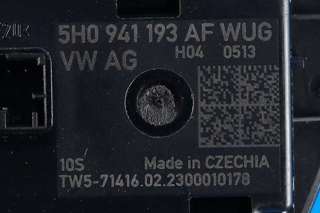 Bryter rutevarme til VW Caddy 2020-->> (Type IV) (VAG|5H0 941 193 AF|)