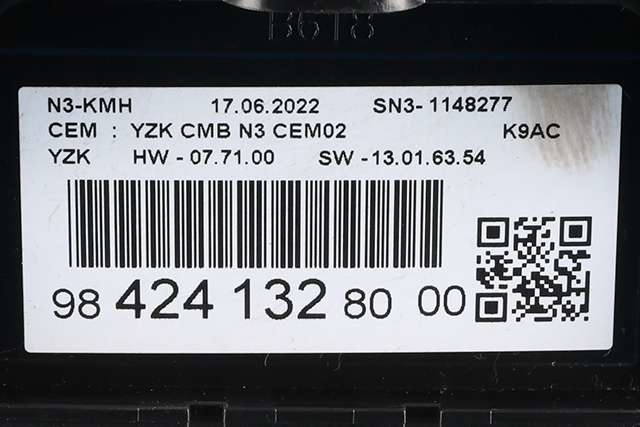 Instrumentpanel til Toyota Proace City 2020-->>  (PSA|98 424132 80|)