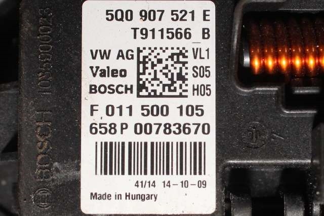 Varmeapparat motor til VW Golf VII 2012-2017 (Fase 1) (VAG|5Q1 819 021 B|5Q0 907 521 E|)