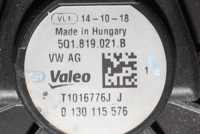 Varmeapparat motor til VW Golf VII 2012-2017 (Fase 1) (VAG|5Q1 819 021 B|5Q0 907 521 E|)