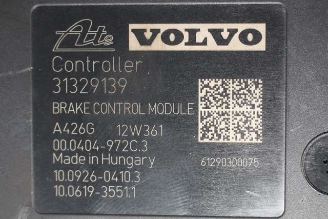 ABS sentral til Volvo V70 2007-2013 (Type III, Fase 1)  (VOLVO|P31329139|)