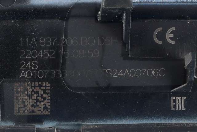Dørhåndtak utv høyre bak til VW ID.4 2020-->>  (VAG|11A 837 206 BQ|)