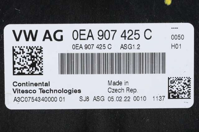 Styreenhet motor til VW ID.4 2020-->>  (VAG|0EA 907 425 C|)