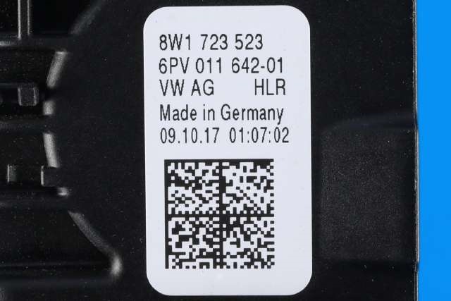 Pedal gass til Audi A4 2015-2019 (Type V, Fase 1) (B9) (B9) (HELLA|6PV 011 642-01|8W1 723 523|)