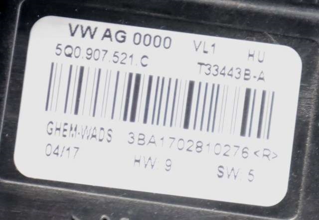 Varmeapparat motor til VW Golf VII 2017-2020 (Fase 2) (VAG|5Q1 819 021 E|5Q0 907 521 C|)
