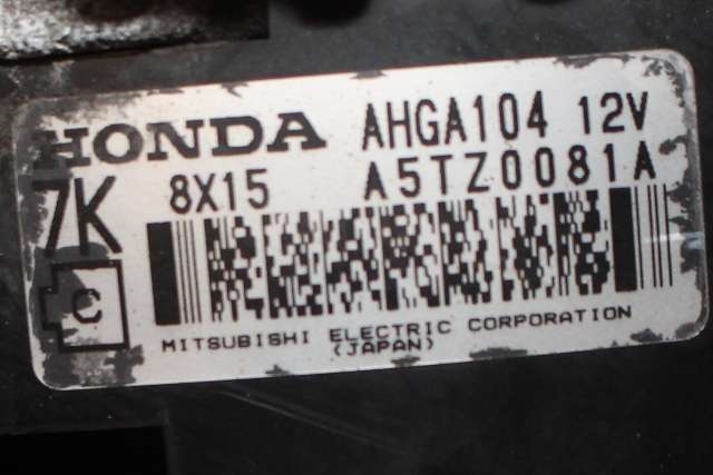 Dynamo til Honda HR-V 2015-2021 (Type II)  (MITSUBISHI|A5TZ0081A|AHGA104|)